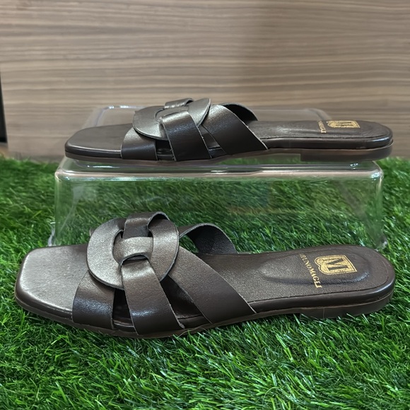 M BY BRUNO MAGLI Alessia Leather Sandal size 7/Eu 37.5 - Picture 4 of 11